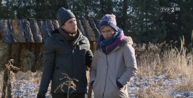 M jak miłość odc. 1232. Franek (Piotr Nerlewski), Natalka (Marcjanna Lelek)