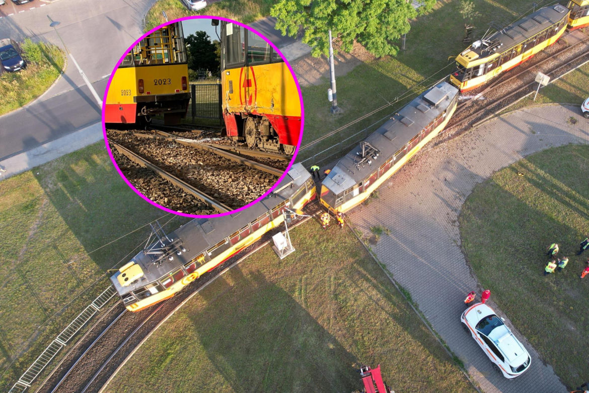 Zderzenie tramwajów - Bemowo