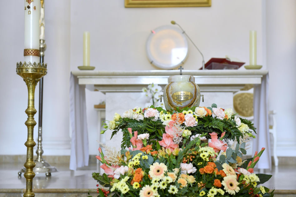 Tak wyglądała urna Igi Cembrzyńskiej