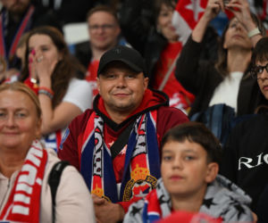 Tak kibice Wisły Kraków bawili się na trybunach. Znajdź się na zdjęciach