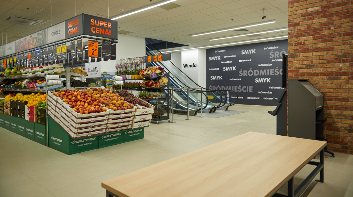 Wyjątkowa Biedronka w centrum Warszawy