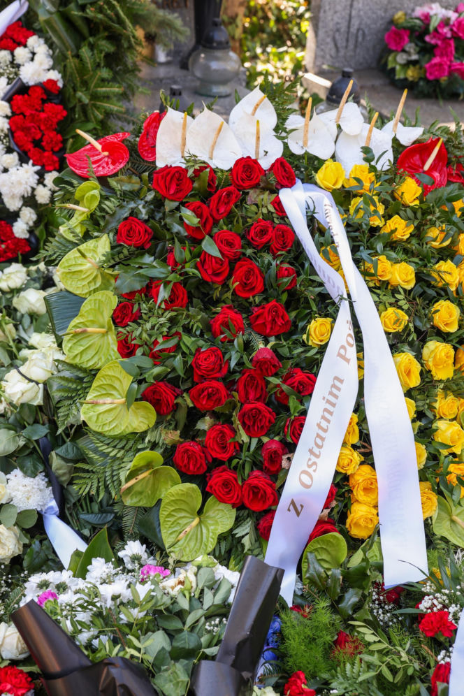 Tak wygląda grób Jacka Magiery dwa dni po pogrzebie