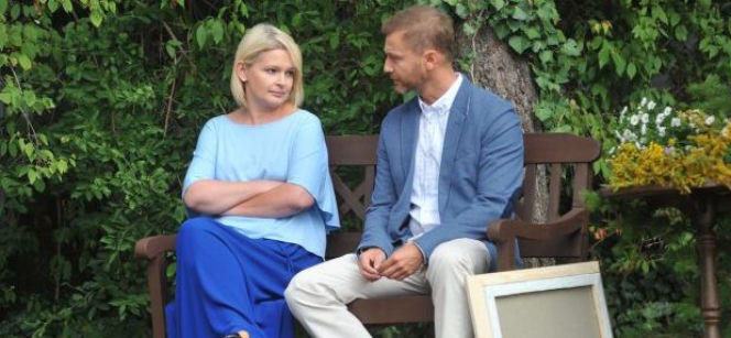 M jak miłość odcinek 1177. Andrzej (Krystian Wieczorek), Marta (Dominika Ostałowska)