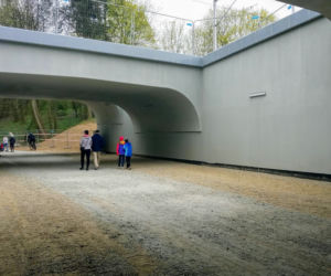 Aleja Fałata otwarta dla spacerowiczów