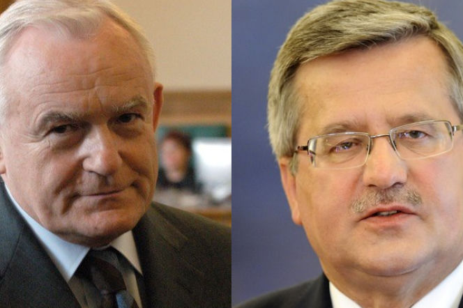 Leszek Miller, Bronisław Komorowski