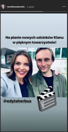 Edyta Herbuś i Marek Kossakowski
