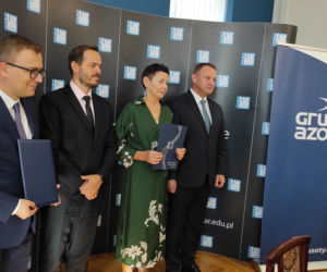 Podpisanie nowej umowy o współpracy PWSZ w Tarnowie z Grupą Azoty
