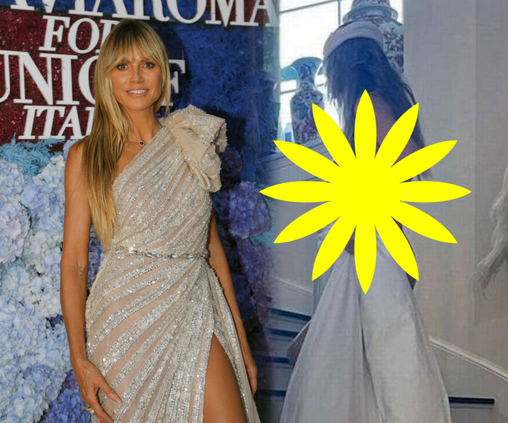 Heidi Klum kompletnie NAGA. Top modelka owija się kołdrą i prosi męża: Wracajmy do łóżka