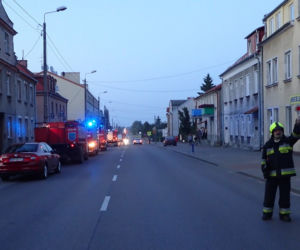 Pożar przy Kopernika. Zapaliła się szafka na klatce schodowej