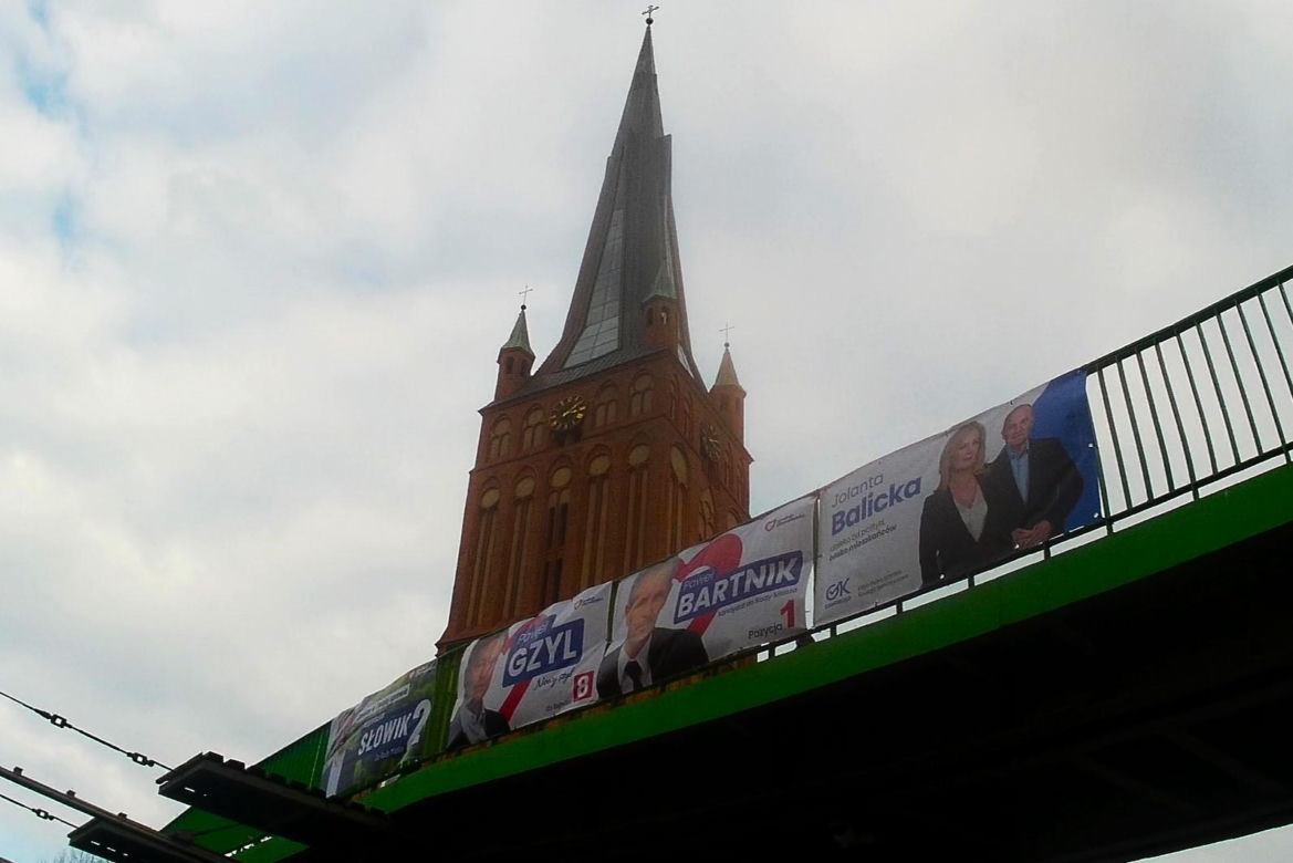 Przedwyborcza "baneroza" w Szczecinie
