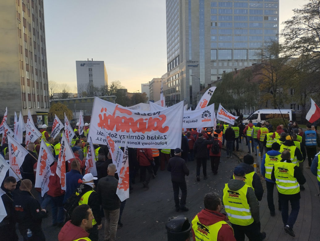 "Walczymy o Śląsk i o przemysł, żeby nie umarł"