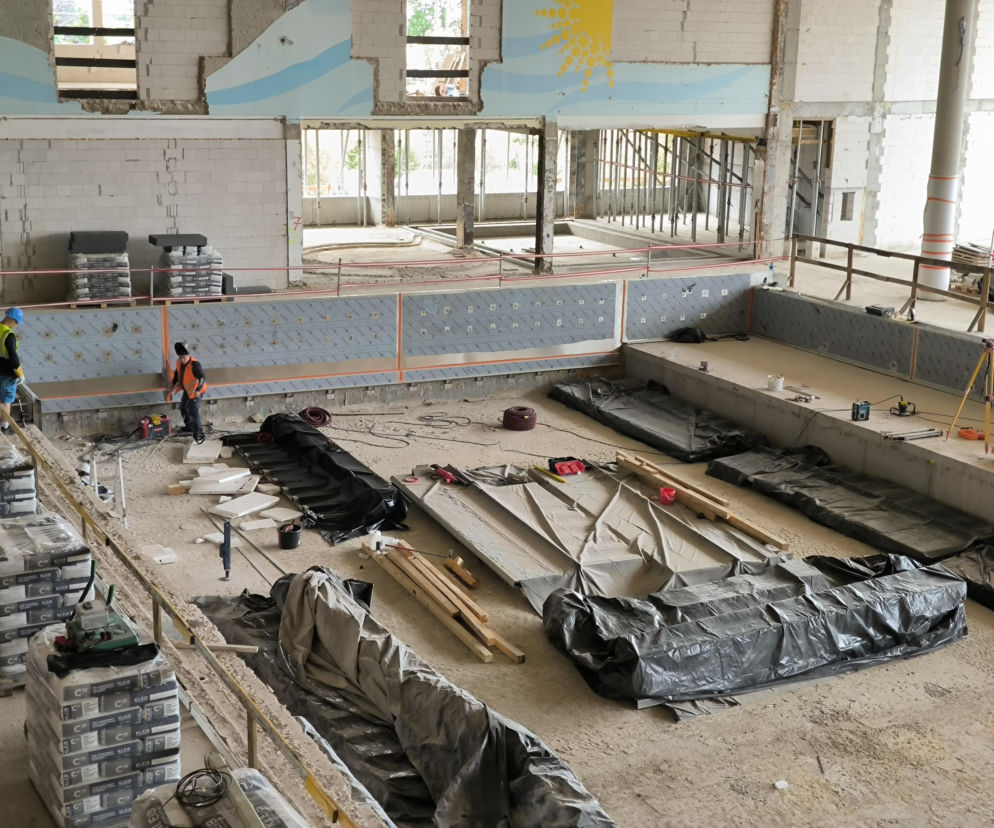 Budowa pływalni Akwawit w Lesznie - czerwiec 2026
