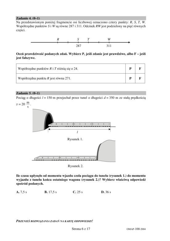 Egzamin ósmoklasisty 2020 - arkusz egzaminacyjny z matematyki