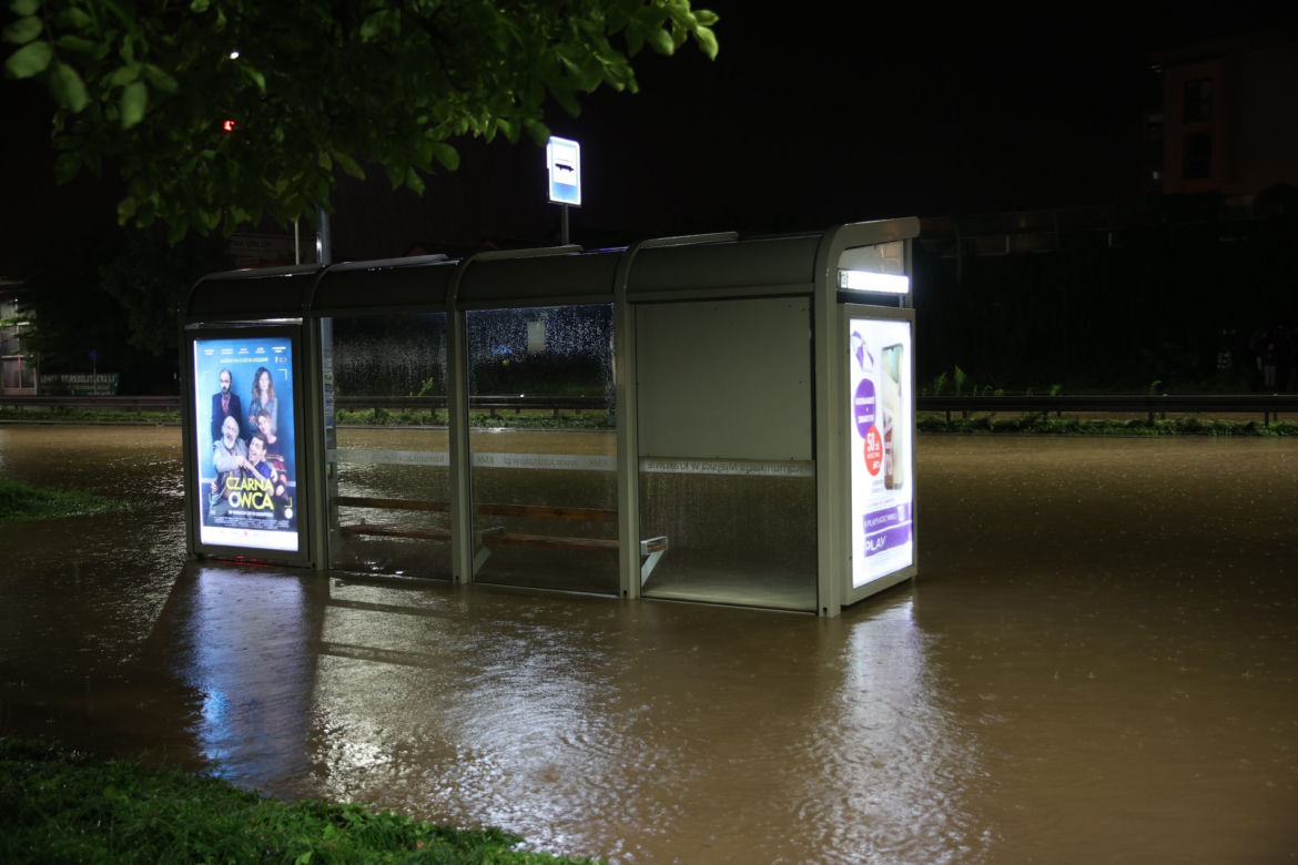 Podtopiło Kraków