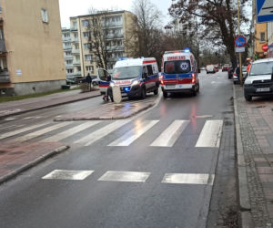 Starszy mężczyzna potrącony przez BMW