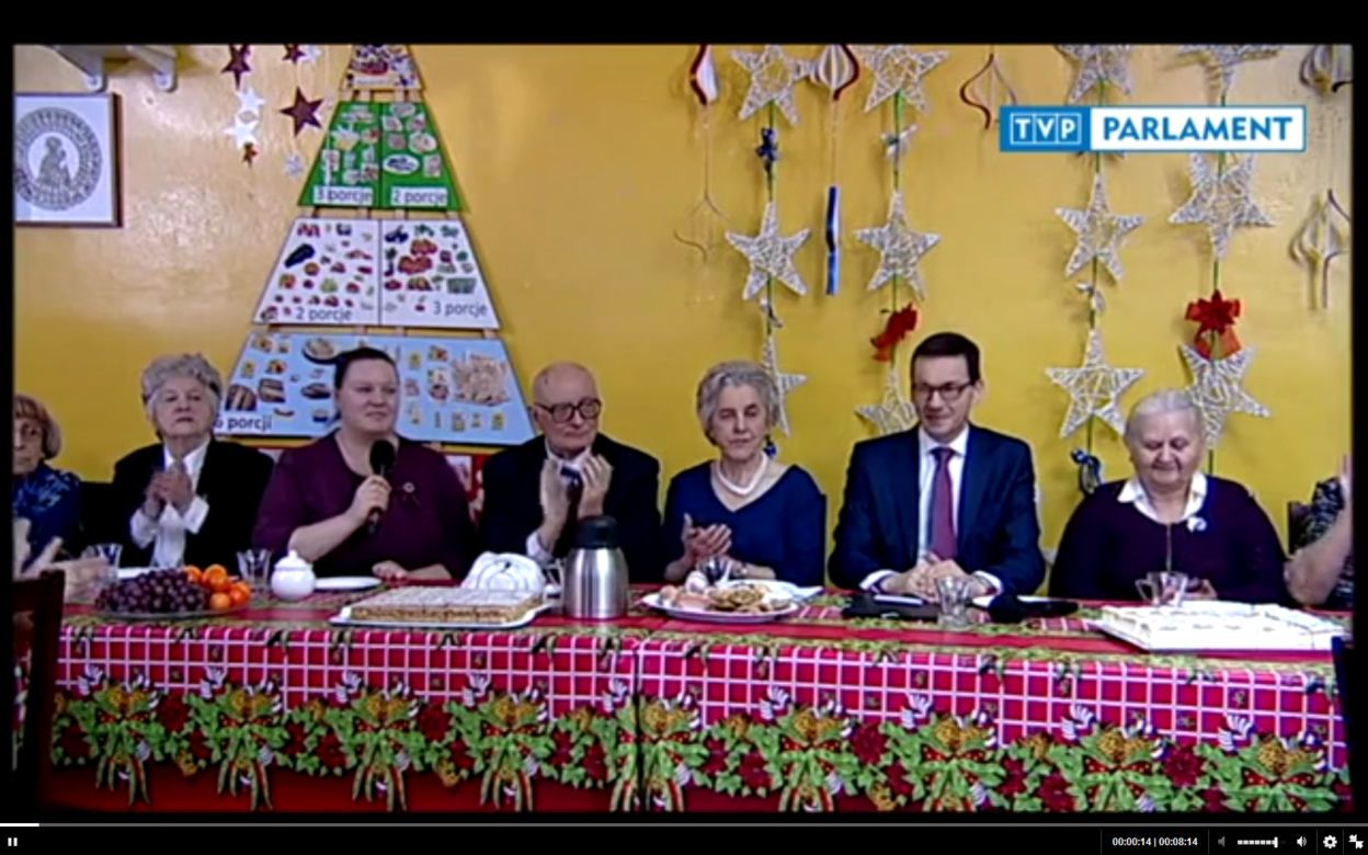 Premier Morawiecki odwiedził seniorów w Ostrołęce