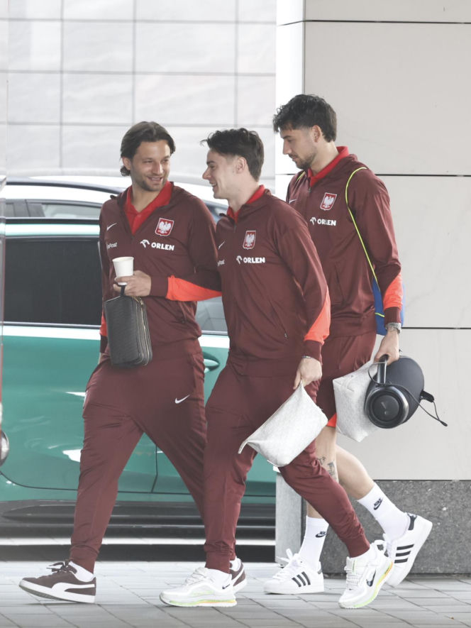 Reprezentacja Polski przed meczem ze Szwecją