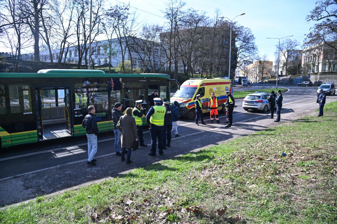 Zderzenie autobusów 