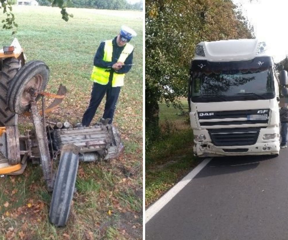 Ciężarówka uderzyła w ciągnik. Tragiczny wypadek na Lubelszczyźnie