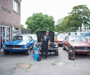 Zegarki z zabytkowych Mustangów