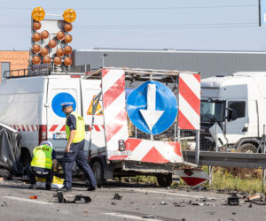 Śmiertelny wypadek na drodze ekspresowej S11 w okolicach Kórnika