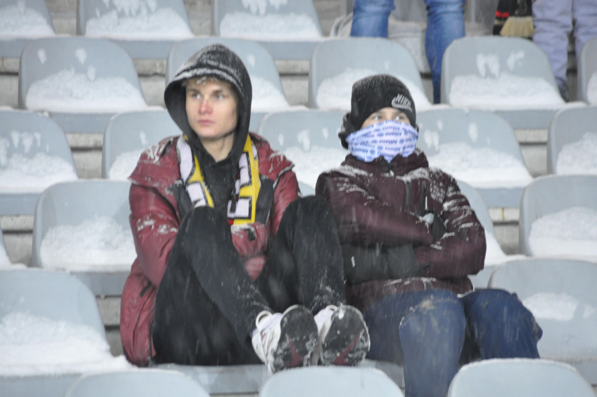 Korona Kielce - Lech Poznań. Zdjęcia kibiców na Suzuki Arenie