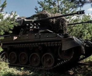 Samobieżny system przeciwlotniczy Gepard na Ukrainie