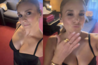 Kajra wbiła się w skórzane spodnie i pochwaliła dekoltem! Seksapil aż od niej bije. Jesteście pod wrażeniem?