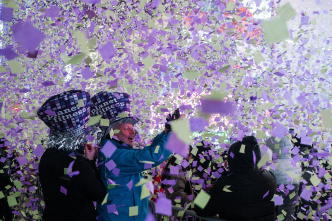 Tłumy powitały Nowy Rok 2026 na nowojorskim Times Square