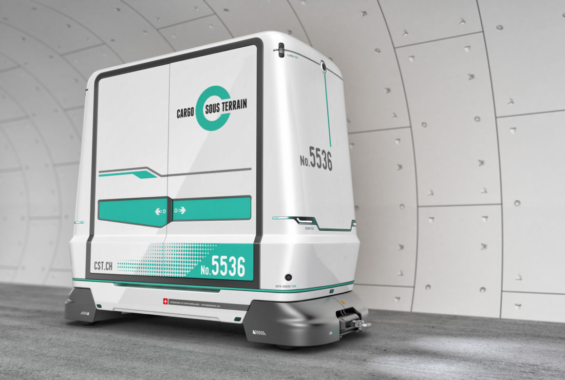 Szwajcarski transport pod ziemią "Cargo Sous Terrain"