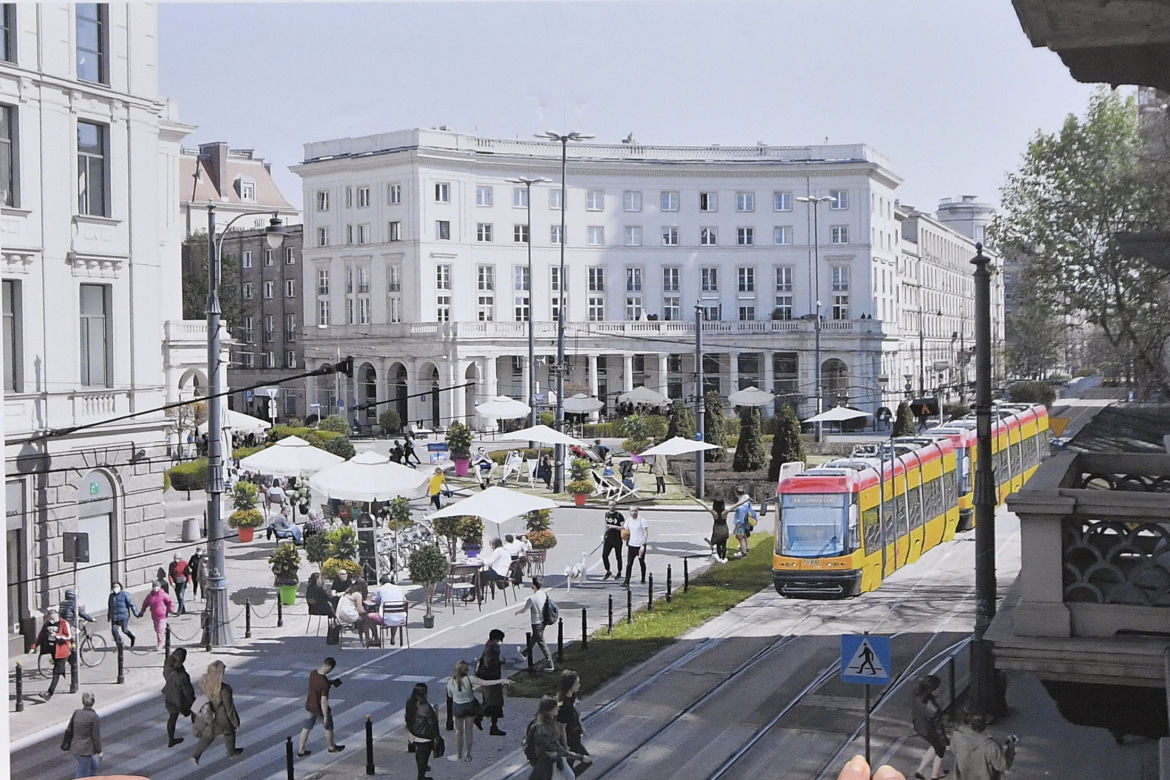 Zamkną plac Zbawiciela? Działacze chcą zrobić z ronda deptak