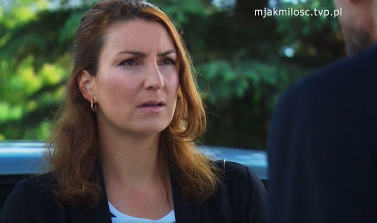 M jak miłość. Beata (Izabela Warykiewicz),  Jarek (Marcel Wiercichowski)