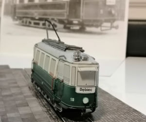 Modele tramwajów stworzone przez pana Michała z Poznania