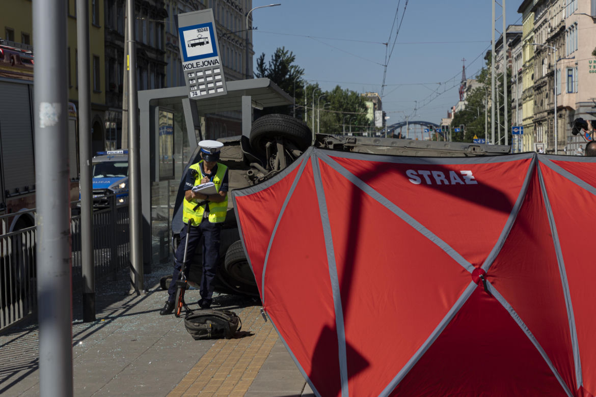 Wrocław. Tragiczny wypadek na Grabiszyńskiej  