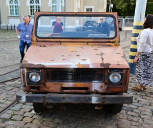 Prototyp terenowego Poloneza w Muzeum Techniki i Komunikacji w Szczecinie