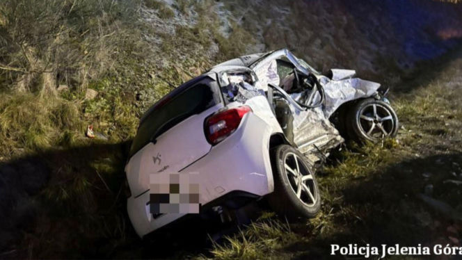 Wypadek w Jeleniej Górze