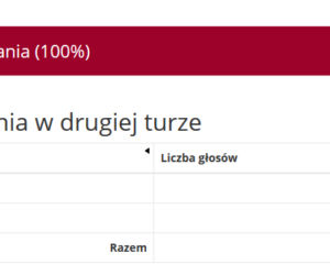 Jak głosowali mieszkańcy poszczególny miast i powiatów w Małopolsce w II turze?