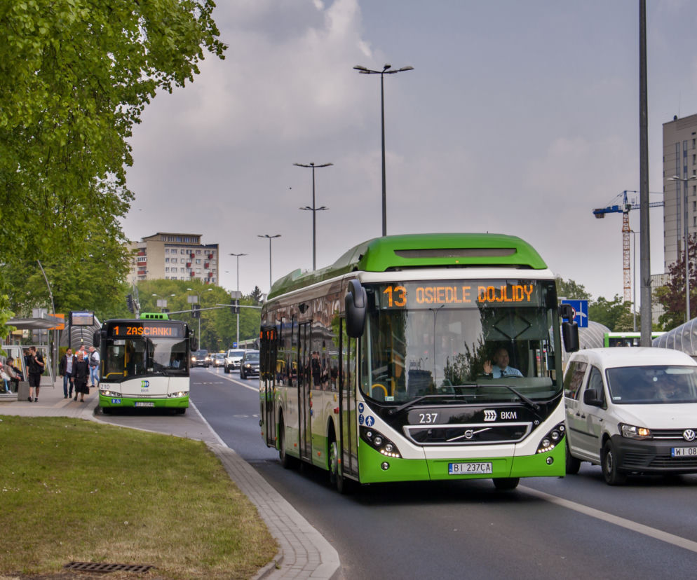 Nowe autobusy hybrydowe na ulicach Białegostoku