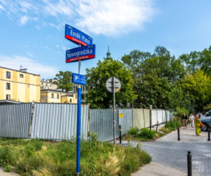 Plac budowy Roma Tower w Warszawie