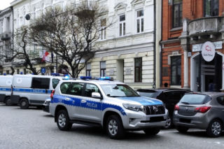 Napad przed bankiem na ul. Piłsudskiego - Padły strzały