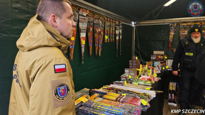 Kontrole w punktach sprzedaży fajerwerków