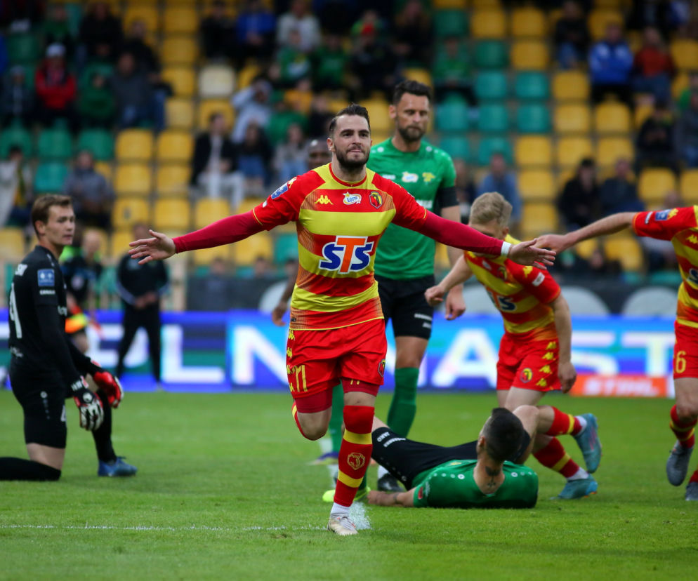 Jagiellonia Białystok – Górnik Łęczna. Błysk Imaza podczas festiwalu nudy