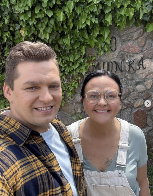 Farma. Szymon, Beata na planie