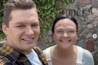 Farma. Szymon, Beata na planie