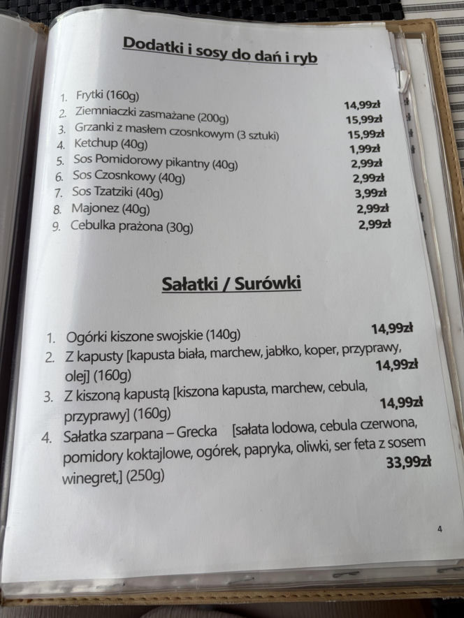 Nadmorska knajpa skrytykowana przez Książula. Pojechaliśmy na miejsce