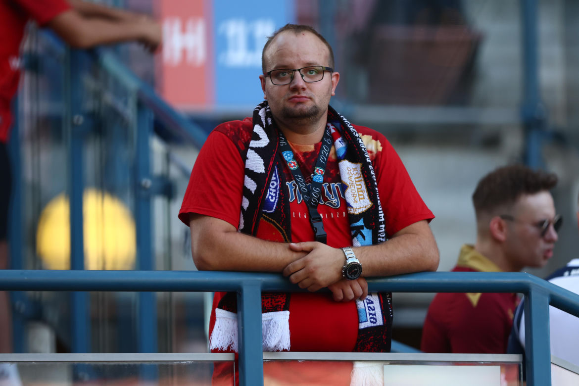Wisła Kraków - Wieczysta Kraków: Zdjęcia kibiców i zawodników z meczu 6. kolejki PKO BP Ekstraklasy