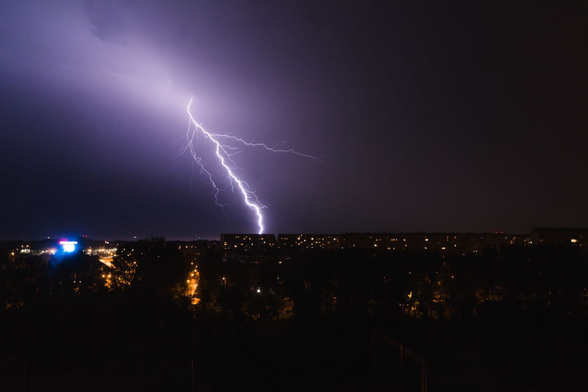 Burza nad Trójmiastem!