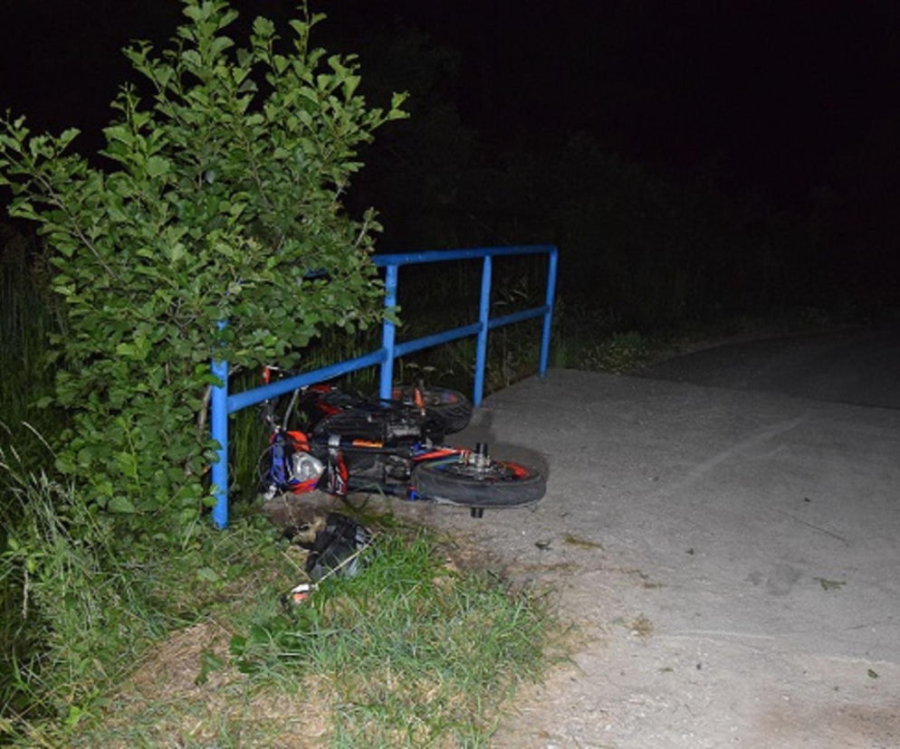 Śmiertelny wypadek motocyklisty. 26-latek zginął na miejscu!
