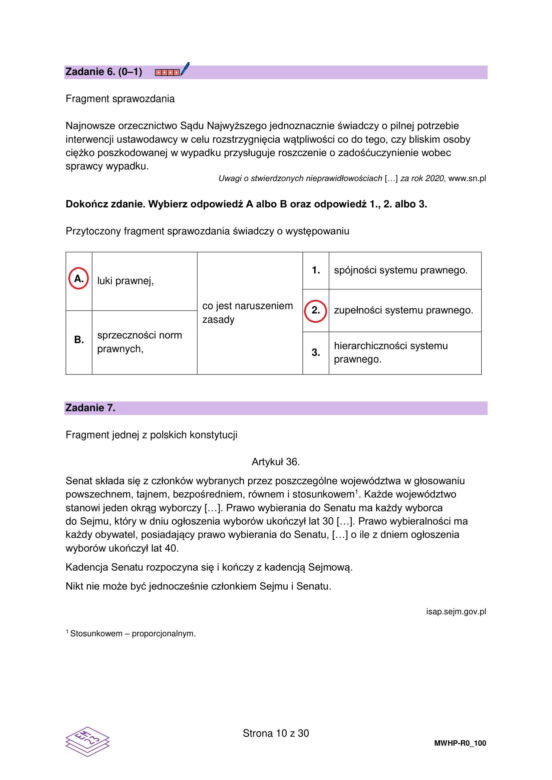 Matura 2026 WOS rozszerzony: Arkusze CKE i odpowiedzi - sprawdź, czy zdałeś! 12.05.2026