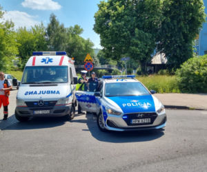 Pożar sklepu Stokrotka